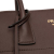 Prada B Prada Brown Dark Brown Calf Leather Large Tote Italy