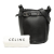 Celine B Celine Black Calf Leather Nano Big Bag Bucket Crossbody Italy