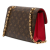Louis Vuitton AB Louis Vuitton Brown with Red Monogram Canvas Fabric Monogram Victoire Spain