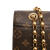 Louis Vuitton AB Louis Vuitton Brown with Red Monogram Canvas Fabric Monogram Victoire Spain