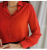 Celine Red silk blouse