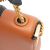 Fendi AB Fendi Brown Nappa Leather Leather Mini Bicolor Nappa Apolo Chain Baguette Shoulder Bag Italy