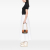 Fendi AB Fendi Brown Nappa Leather Leather Mini Bicolor Nappa Apolo Chain Baguette Shoulder Bag Italy