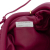 Bottega Veneta AB Bottega Veneta Purple Magenta Lambskin Leather Leather Lambskin The Mini Pouch Crossbody Italy