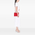 Balenciaga B Balenciaga Red Calf Leather Grained skin Papier A6 Zip Around Tote Italy