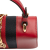 Gucci B Gucci Red Calf Leather Mini skin Sylvie Satchel Italy