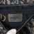 Christian Dior AB Dior Blue Navy Canvas Fabric Diorissimo Saddle Bag Italy