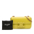 Celine AB Celine Yellow Neon Yellow Calf Leather skin Cuir Triomphe Chain Shoulder Bag Italy