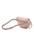 Miu Miu AB Miu Miu Pink Fur Natural Material Shearling Convertible Belt Bag Italy
