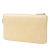 Chanel AB Chanel Yellow Raffia Natural Material Medium Deauville O Case Clutch Italy