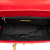 Prada B Prada Red Calf Leather Vitello Lux Embleme Top Handle Bag Italy