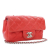 Chanel AB Chanel Red Caviar Leather Leather Extra Mini Rectangular Classic Caviar Single Flap Italy