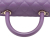 Chanel AB Chanel Purple Caviar Leather Leather Mini Caviar Coco Top Handle Bag France