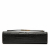 Saint Laurent Paris Manhattan Leather Crocodile-Embossed Flap Clutch Black