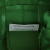Bottega Veneta AB Bottega Veneta Green Calf Leather Maxi Paper skin Intrecciato Cassette Crossbody Italy