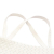Bottega Veneta AB Bottega Veneta White Nappa Leather Leather Small Nappa Intrecciato Bulb Shoulder Bag Italy