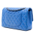 Chanel B Chanel Blue Caviar Leather Leather Medium Classic Caviar Double Flap France