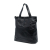 Chanel B Chanel Black Calf Leather CC Embossed Tote Italy