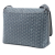 Goyard B Goyard Gray Coated Canvas Fabric Goyardine Capetien MM Messenger Bag France