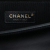Chanel AB Chanel Black with White Lambskin Leather Leather Small Lambskin Entwined Chain Flap Italy