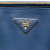 Prada B Prada Blue Saffiano Leather Extra Large Lux Galleria Double Zip Tote Italy