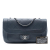 Chanel AB Chanel Blue Navy Caviar Leather Leather CC Diamond Stitch Caviar Flap France
