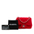 Chanel AB Chanel Red Velvet Fabric Mini Square Classic Single Flap France