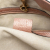 Gucci B Gucci Brown Beige with Pink Canvas Fabric Medium GG Bella Tote Italy