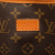 Louis Vuitton B Louis Vuitton Brown Monogram Canvas Fabric Monogram Saumur 35 France