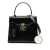 Gucci B Gucci Black Calf Leather skin Lady Lock Satchel Italy