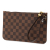 Louis Vuitton AB Louis Vuitton Brown Damier Canvas Fabric Damier Ebene Neverfull Pouch MM France