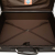 Gucci B Gucci Brown Dark Brown Canvas Fabric GG Trunk Suitcase Italy
