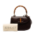 Gucci B Gucci Brown Dark Brown Calf Leather skin Bamboo Night Italy