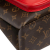 Louis Vuitton B Louis Vuitton Brown with Red Monogram Canvas Fabric Monogram Marignan France