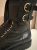 Ferragamo Black lace-up combat boots