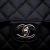 Chanel AB Chanel Black Caviar Leather Leather Maxi Classic Caviar Double Flap France