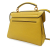 Ferragamo B Ferragamo Yellow Calf Leather skin Gancini Margot Top Handle Bag Italy