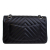 Chanel AB Chanel Black Lambskin Leather Leather Small Classic Chevron Lambskin Double Flap Italy