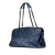 Chanel B Chanel Blue Dark Blue Caviar Leather Leather Quilted Iridescent Caviar Chic Shopping Tote Italy