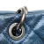 Chanel B Chanel Blue Dark Blue Caviar Leather Leather Quilted Iridescent Caviar Chic Shopping Tote Italy