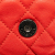 Chanel B Chanel Red Lambskin Leather Leather Large Quilted Lambskin Chain Around Flap Italy