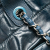 Chanel B Chanel Blue Navy Calf Leather Medium Glazed skin and Caviar Deauville Tote Italy