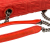Fendi B Fendi Red Nylon Fabric Midi Chain Baguette Italy