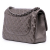 Chanel B Chanel Gray Dark Gray Lambskin Leather Leather Jumbo Classic Lambskin Double Flap France