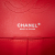 Chanel B Chanel Red Lambskin Leather Leather Medium Classic Bicolor Lambskin Double Flap France