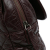 Chanel B Chanel Red Burgundy Calf Leather Jumbo Quilted Aged skin New Portobello Flap Italy