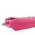 Chanel AB Chanel Pink Dark Pink Lambskin Leather Leather Small Lambskin Elegant Chain Single Flap Italy
