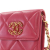 Chanel A Chanel Red Lambskin Leather Leather Quilted Lambskin Chanel 19 Card Holder On Chain France