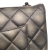 Chanel AB Chanel Gray Lambskin Leather Leather Quilted Metallic Lambskin Trendy CC Flap Italy
