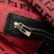 Fendi B Fendi Red Canvas Fabric Zucca Double Flap Mamma Italy
